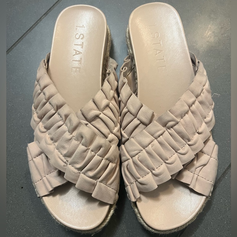 Leather Sandals Size 7.5